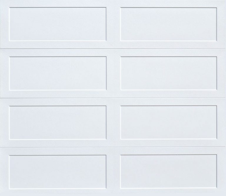 Long Recessed Panel Garage Door (480/481) - Long RecesseD Panel Garage Door 768x668